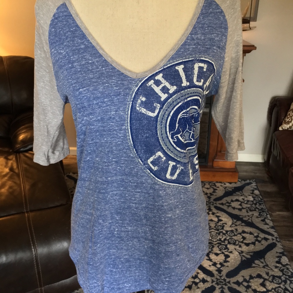 Majestic Cubs 3/4 Sleeve Shirt